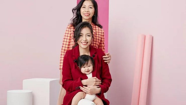 Cheryl Sew Hoy c&ugrave;ng mẹ v&agrave; con g&aacute;i - nay đ&atilde; 4 tuổi. Ảnh: Tiny Health