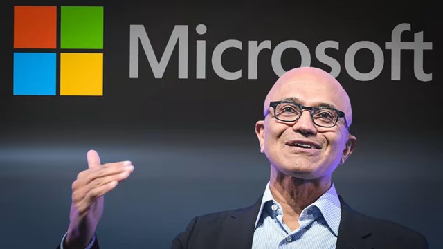 &Ocirc;ng Satya Nadella. Ảnh: AP.