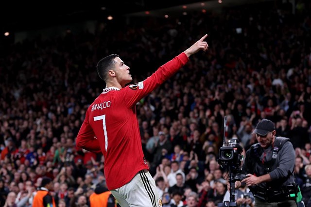Ronaldo hiện kh&ocirc;ng c&ograve;n l&agrave; cầu thủ Manchester United. Ảnh:&nbsp;Naomi Baker.