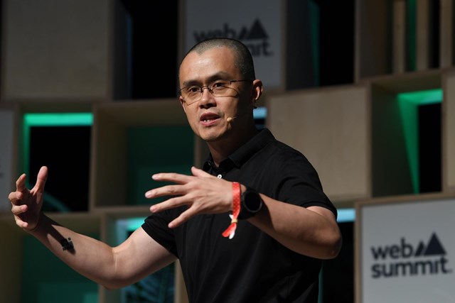 Changpeng Zhao. Ảnh: Bloomberg.