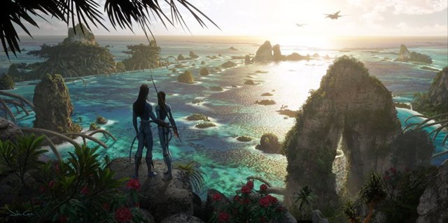 Một h&igrave;nh ảnh quảng c&aacute;o từ Avatar: The Way of Water. Ảnh: 20th Century Studios/Disney