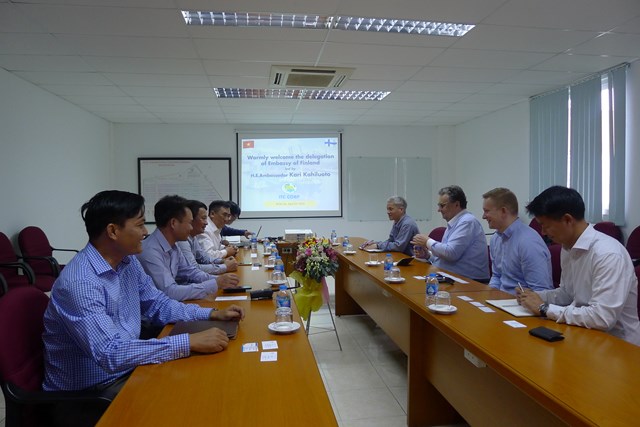 Hợp t&aacute;c Phần Lan - Việt Nam trong việc ph&aacute;t triển&nbsp;c&aacute;c ứng dụng c&ocirc;ng nghệ logistics. Ảnh:&nbsp;SP-ITC.