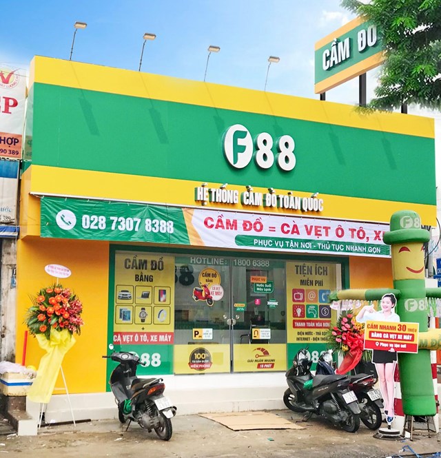 Hệ thống chuỗi cầm đồ F88.