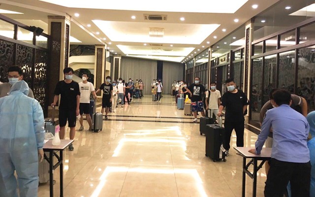 Nhiều địa phương thực hiện m&ocirc; h&igrave;nh kh&aacute;ch sạn c&aacute;ch ly. Nguồn: Internet