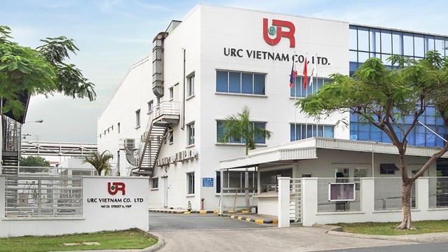 Nhà máy URC Việt Nam ở thị xã Thuận An, Bình Dương
