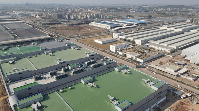 Khu c&ocirc;ng nghiệp Quang Ch&acirc;u với c&aacute;c nh&agrave; m&aacute;y hiện đại được lấp đầy với tốc độ nhanh ch&oacute;ng