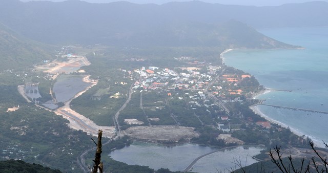 Khu vực trung tâm huyện Côn Đảo - Ảnh: Đông Hà.