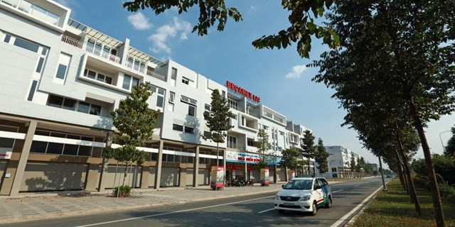 Dự &aacute;n Phố thương mại JIC tại B&igrave;nh Dương. Ảnh: IJC.