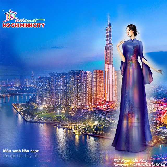 Ngọc Viễn Đ&ocirc;ng được thực hiện theo chủ đề quảng b&aacute; c&aacute;c hoạt động du lịch tr&ecirc;n s&ocirc;ng S&agrave;i G&ograve;n.