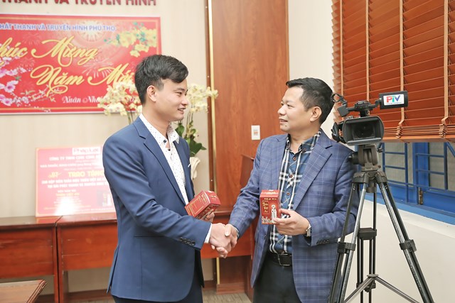 Viên thảo mộ Thiên Việt An tiếp sức các lực lượng cán bộ nhân viên nhà Đài yên tâm công tác, tác nghiệp