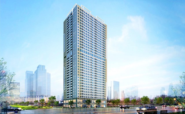 Nh&agrave; ở x&atilde; hội cao tầng 321 Vĩnh Hưng