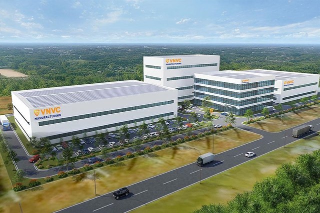 Nh&agrave; m&aacute;y sản xuất Vắc xin v&agrave; Sinh phẩm VNVC tại Việt Nam c&oacute; tổng vốn đầu tư khoảng 2.000 tỷ đồng, được thiết kế x&acirc;y dựng theo c&ocirc;ng nghệ hiện đại h&agrave;ng đầu thế giới. Ảnh: VNVC &nbsp;