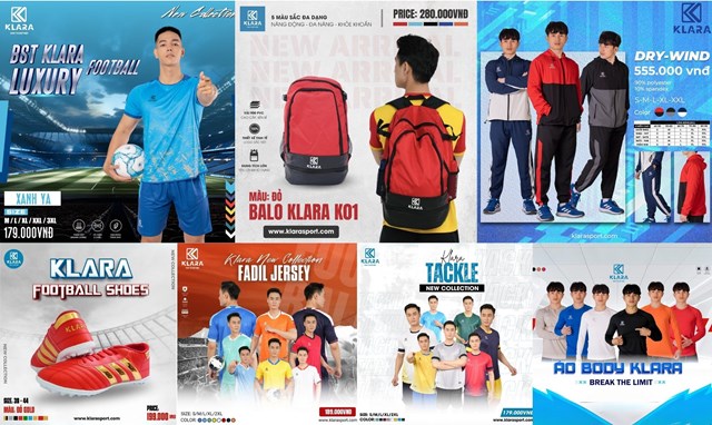 Năng động, c&aacute; t&iacute;nh c&ugrave;ng BST của Klara Việt Nam.