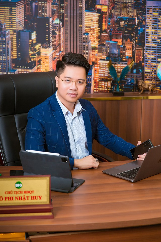 Doanh nh&#226;n V&#245; Phi Nhật Huy v&#224; tầm nh&#236;n chuyển đổi số cho cộng đồng bất động sản Big invest Group - Ảnh 1