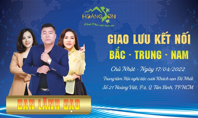 Dược phẩm Ho&#224;ng Sơn giao lưu, kết nối ba miền Bắc - Trung - Nam    - Ảnh 1