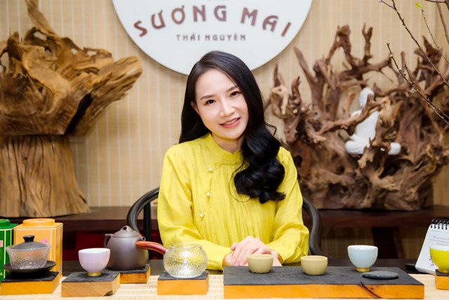 Doanh nh&acirc;n Sương Mai &ndash; Gi&aacute;m đốc C&ocirc;ng ty CP Tr&agrave; Sương Mai Th&aacute;i Nguy&ecirc;n
