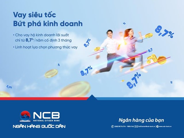 Khách hàng là hộ kinh doanh được ưu đãi lãi suất chỉ từ 8,7%/năm