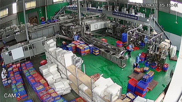 Dây chuyền sản xuất hiện đại đảm bảo VSATTP của Vietfoods Dây chuyền sản xuất hiện đại đảm bảo VSATTP của Vietfoods