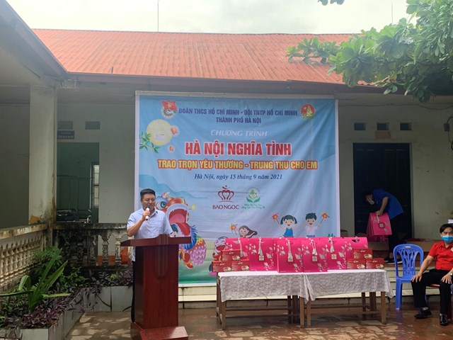 Bảo Ngọc mang Trung thu y&#234;u thương đến với thiếu nhi khuyết tật huyện Thanh Oai  - Ảnh 4