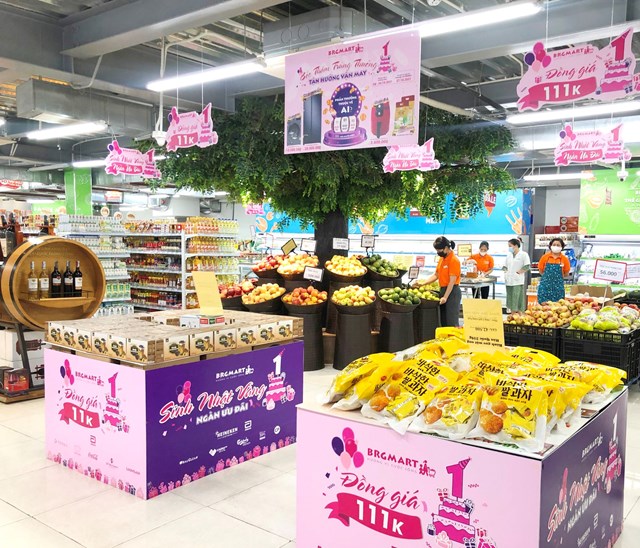 Hệ thống si&#234;u thị BRGMart &amp; Minimart HaproFood/ BRGMart tưng bừng khuyến m&#227;i mừng sinh nhật  - Ảnh 1