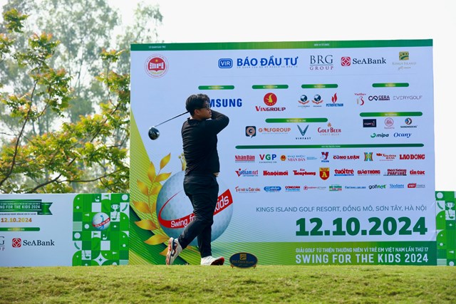 Giải Golf Từ thiện Thường ni&#234;n V&#236; trẻ em Việt Nam lần thứ 17– Swing for the Kids 2024: Chung tay gieo hạt mầm nh&#226;n &#225;i - Ảnh 1
