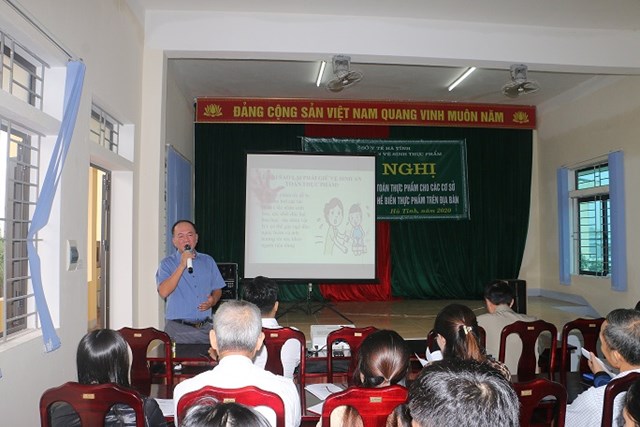 Các học viên tại lớp tập huấn 
