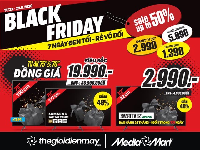 H&#224;ng điện m&#225;y giảm kịch s&#224;n dịp Black Friday - Ảnh 2