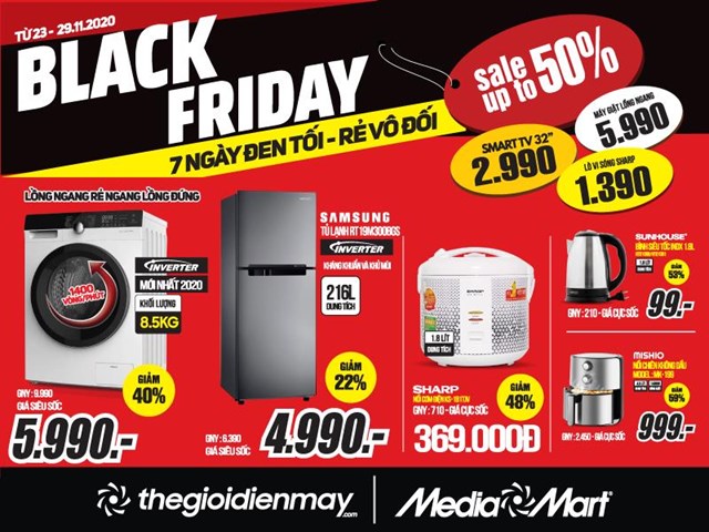 H&#224;ng điện m&#225;y giảm kịch s&#224;n dịp Black Friday - Ảnh 3