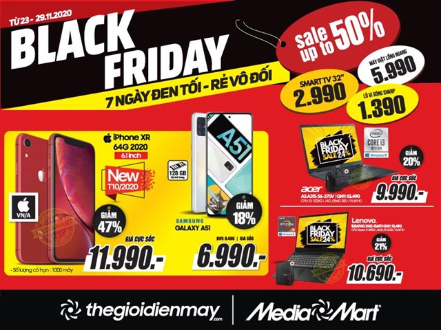 H&#224;ng điện m&#225;y giảm kịch s&#224;n dịp Black Friday - Ảnh 4