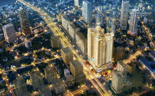 Phối cảnh dự &aacute;n BRG Diamond Residence H&agrave; Nội