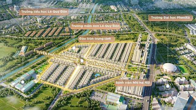 Tuyến phố thương mại &ldquo;bừng s&aacute;ng&rdquo; Solasta Mansion &nbsp;