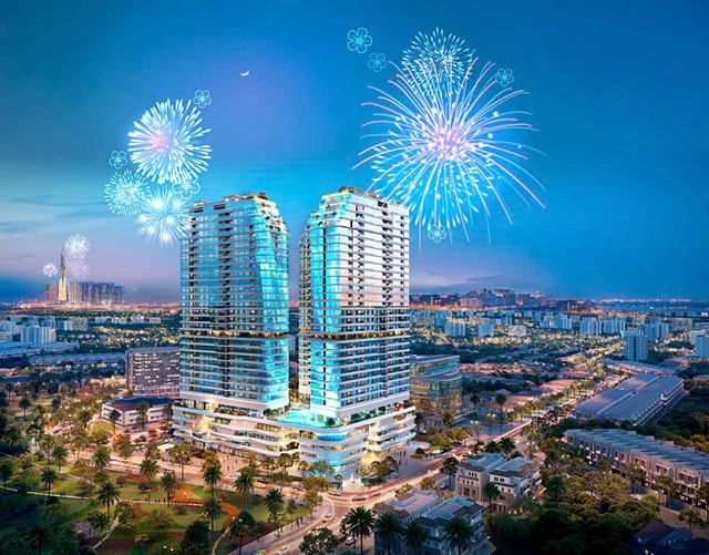 Phối cảnh dự &aacute;n King Crown Infinity