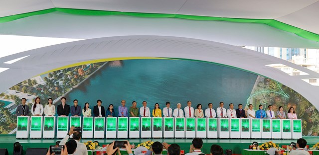 Dự &aacute;n x&acirc;y dựng cầu đi bộ qua s&ocirc;ng S&agrave;i G&ograve;n ch&iacute;nh thức được khởi c&ocirc;ng v&agrave;o s&aacute;ng 29/03 &nbsp;