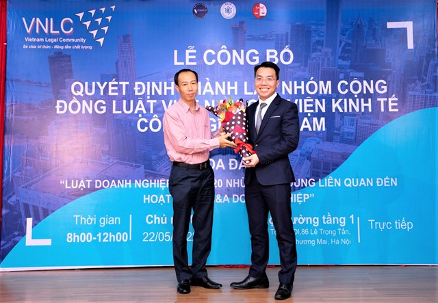 Tưng bừng ra mắt Nhóm cộng đồng Luật Việt Nam thuộc Viện Kinh tế Công nghệ Việt Nam - Ảnh 2