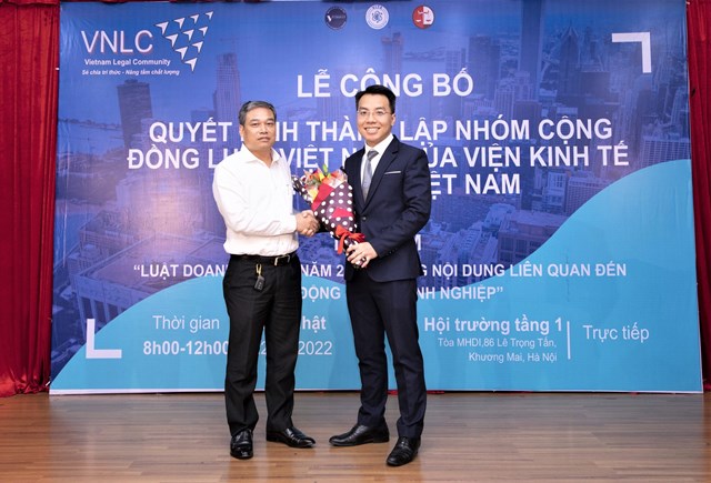 Tưng bừng ra mắt Nhóm cộng đồng Luật Việt Nam thuộc Viện Kinh tế Công nghệ Việt Nam - Ảnh 3