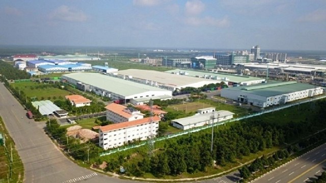 Khu c&ocirc;ng nghiệp tại Quảng Ninh.
