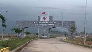 KCN Ph&uacute; Vinh (ở thị x&atilde; Kỳ Anh)