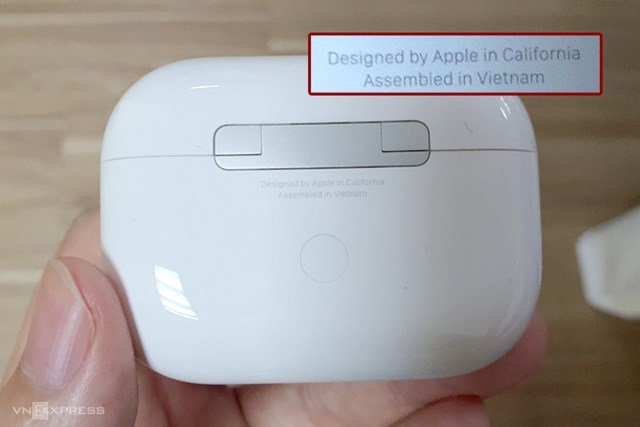 Một số mẫu AirPods Pro mới đ&atilde; được sản xuất tại Việt Nam