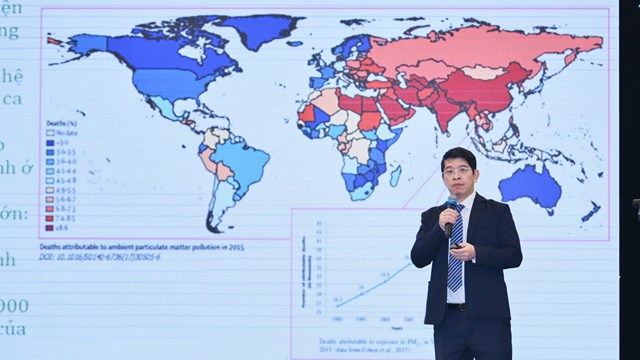 PGS.TS. Nguyễn Đ&igrave;nh Thọ, Ph&oacute; Viện trưởng Viện Chiến lược v&agrave; Ch&iacute;nh s&aacute;ch m&ocirc;i trường&nbsp;