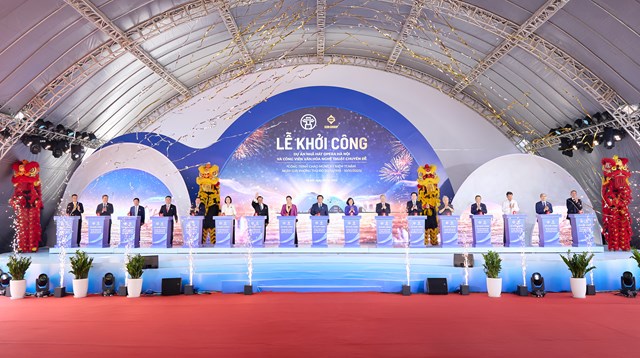Lễ khởi c&ocirc;ng dự &aacute;n Nh&agrave; h&aacute;t Opera H&agrave; Nội v&agrave; C&ocirc;ng vi&ecirc;n văn ho&aacute; nghệ thuật chuy&ecirc;n đề &nbsp;