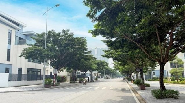 Ảnh một khu đô thị tại ngã tư Lê Trọng Tấn – Lê Quang Đạo kéo dài không bị ngập do hạ tầng tốt Ảnh một khu đô thị tại ngã tư Lê Trọng Tấn – Lê Quang Đạo kéo dài không bị ngập do hạ tầng tốt