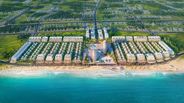 Vlasta Sầm Sơn - Dự &aacute;n nh&agrave; ở tiệm cận s&ocirc;ng, suối, hồ, biển tốt nhất (ảnh thể hiện dự &aacute;n s&aacute;t mặt biển nhất)&nbsp;