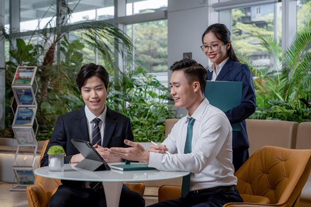 BIDV tạo m&ocirc;i trường l&agrave;m việc th&acirc;n thiện, hợp t&aacute;c, c&ugrave;ng ph&aacute;t triển &nbsp;