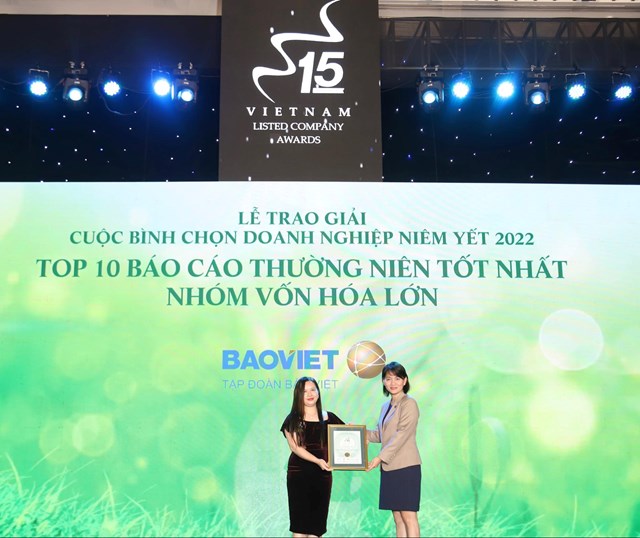 Bảo Việt (BVH): 15 năm đồng h&#224;nh, đ&#243;ng g&#243;p v&#224; được vinh danh tại Cuộc b&#236;nh chọn doanh nghiệp ni&#234;m yết - Ảnh 1