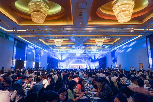 Một sự kiện mở b&aacute;n căn hộ Imperia Smart City thu h&uacute;t hơn 500 kh&aacute;ch h&agrave;ng tham dự.