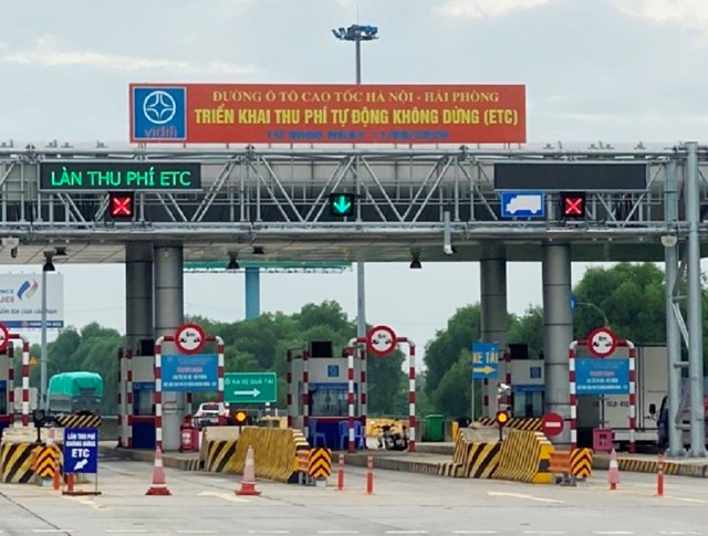 Dự kiến tuyến cao tốc H&agrave; Nội - Hải Ph&ograve;ng chỉ phục vụ phương tiện tham gia dịch vụ thu ph&iacute; điện tử kh&ocirc;ng dừng kể từ ng&agrave;y 5/5/2022.&nbsp;