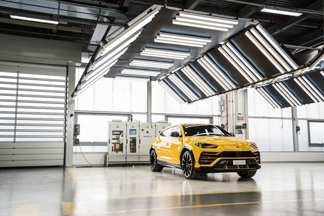 Urus SUV l&agrave; mẫu xe b&aacute;n chạy nhất của Lamborghini