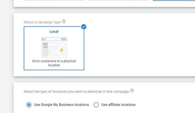 Mua một quảng c&aacute;o tr&ecirc;n Google Maps