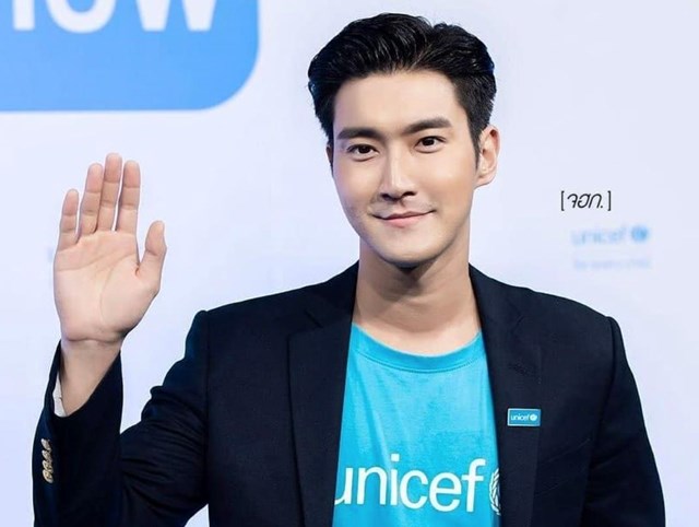 Siwon Choi, si&ecirc;u sao của ban nhạc Super Junior, l&agrave; Đại sứ của UNICEF khu vực Đ&ocirc;ng &Aacute; v&agrave; Th&aacute;i B&igrave;nh Dương. Ảnh:&nbsp;Pinterest.