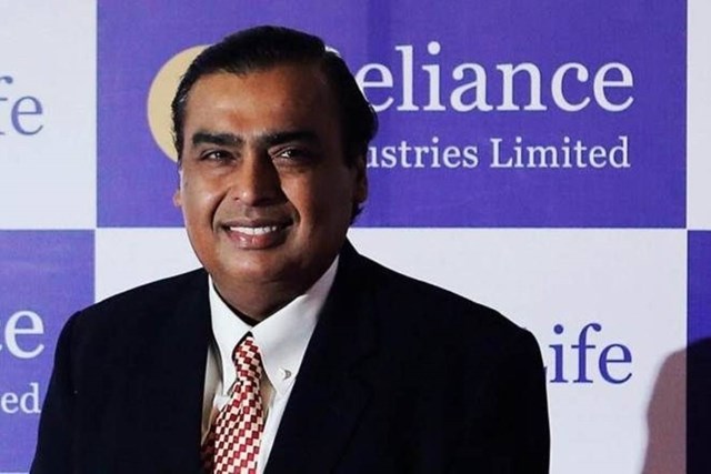 Tỷ ph&uacute; Ấn Độ Mukesh Ambani